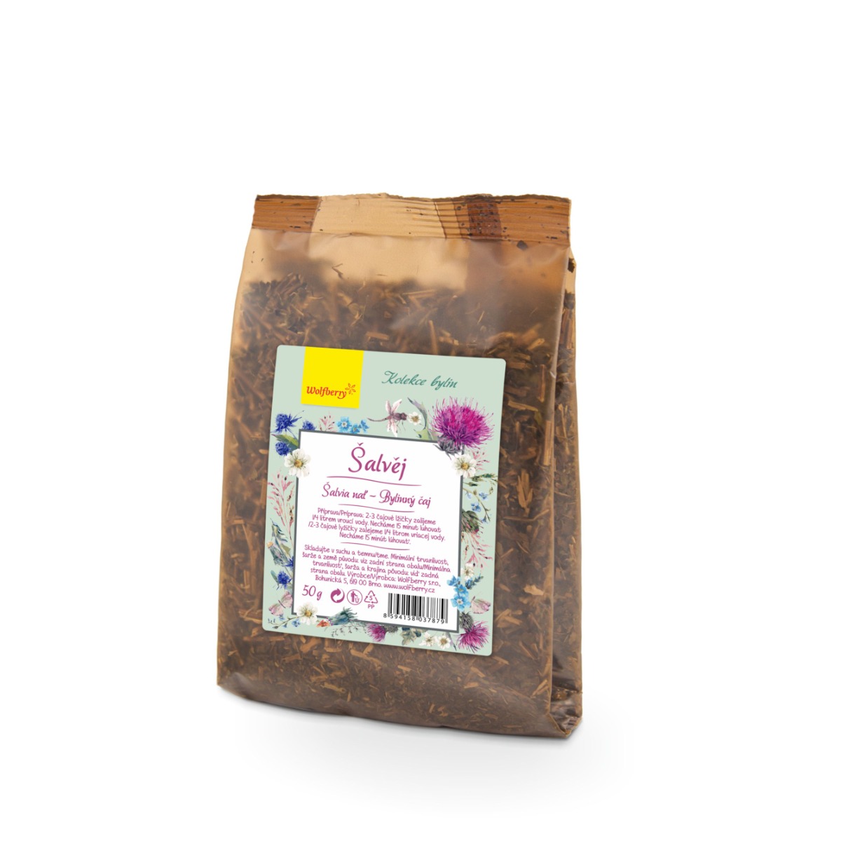 Wolfberry Šalvěj bylinný čaj sypaný 50 g Wolfberry