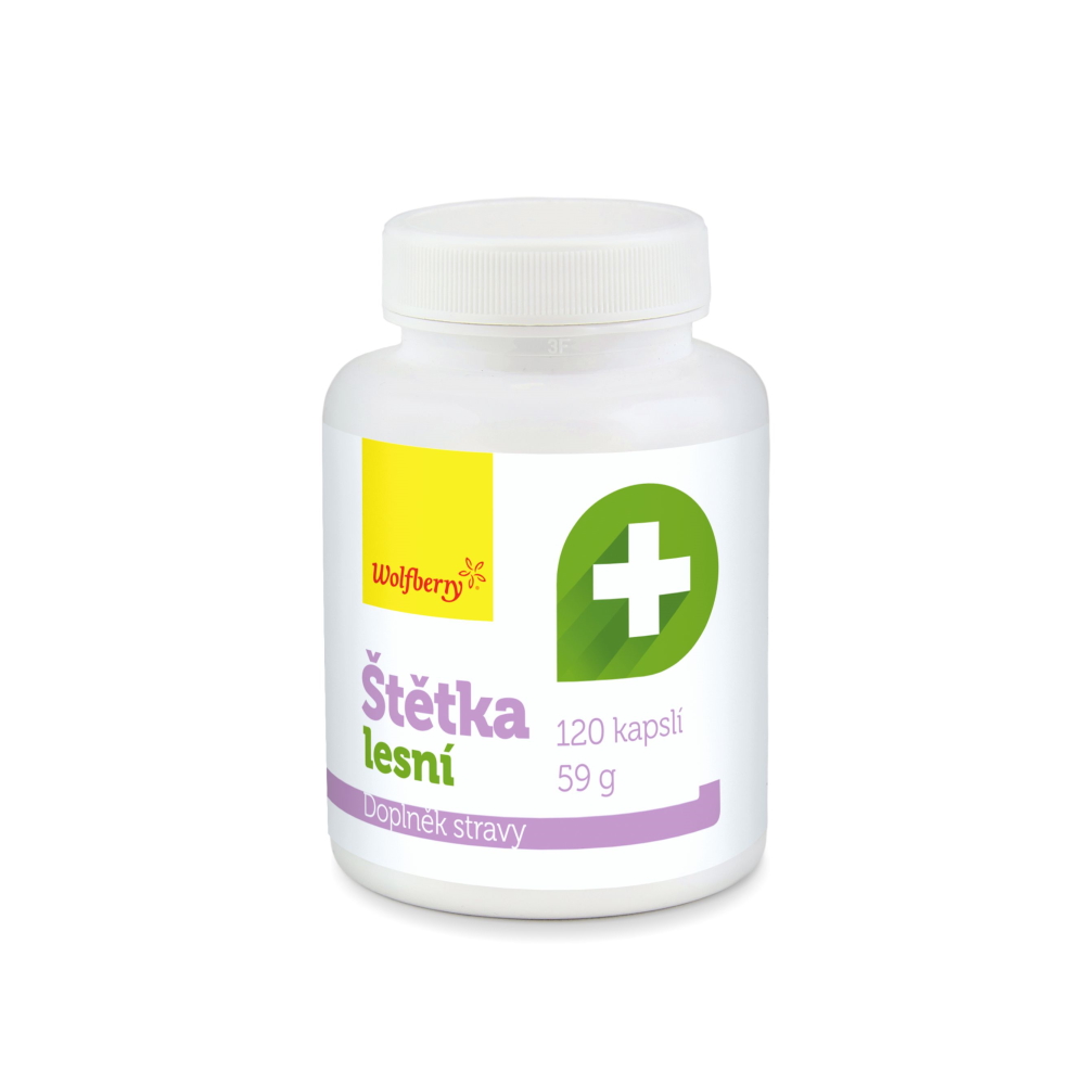 Wolfberry Štětka lesní 120 kapslí Wolfberry