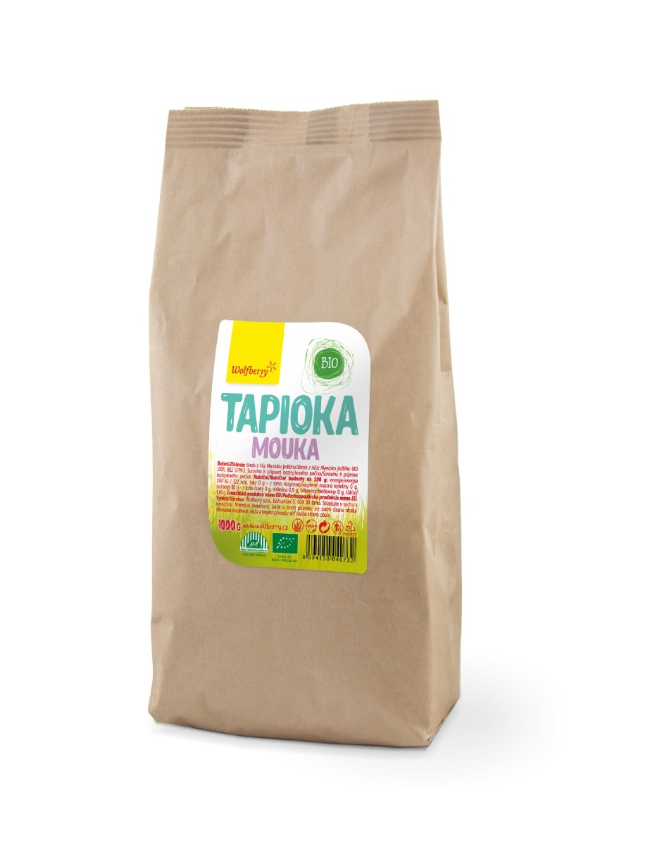 Wolfberry Tapioková mouka BIO 1000 g Wolfberry