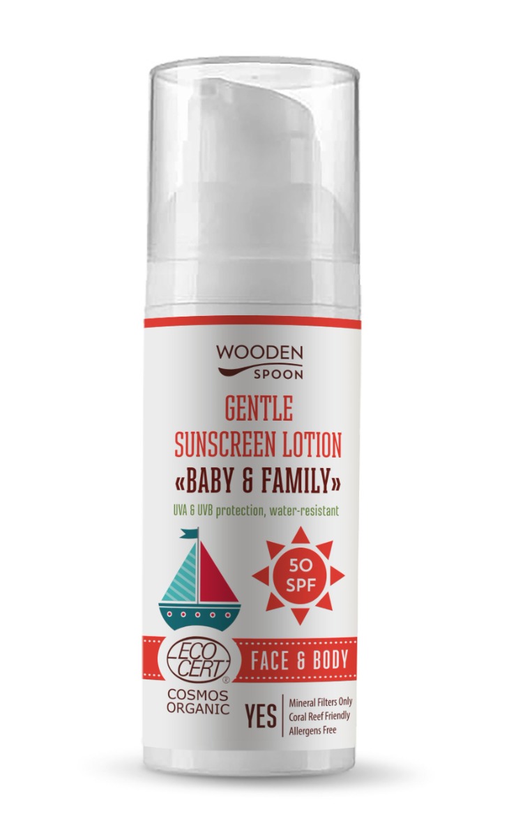 WoodenSpoon Opalovací tělové mléko SPF50 50 ml WoodenSpoon