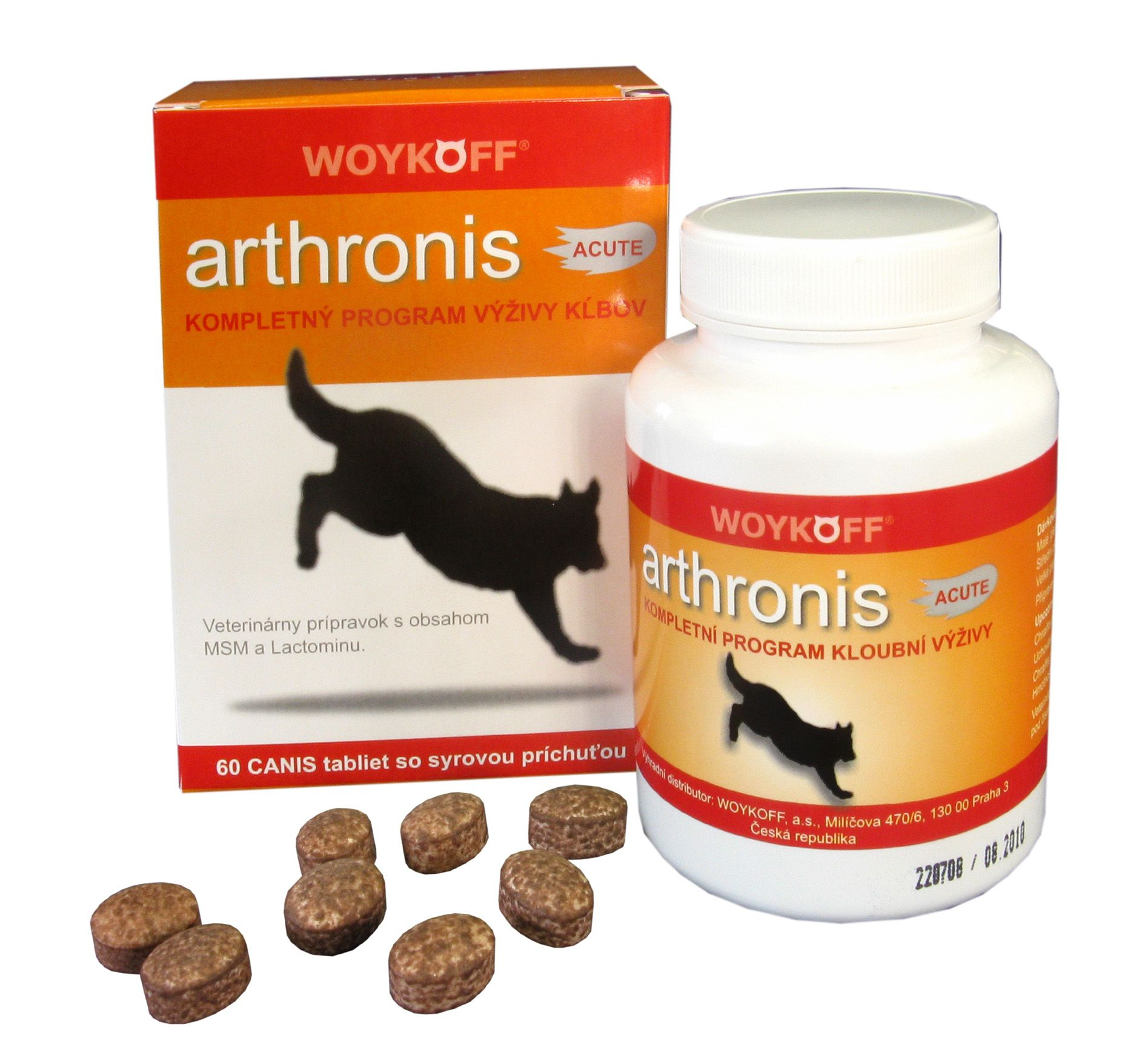 Woykoff Arthronis ACUTE sýrová příchuť 60 tablet Woykoff
