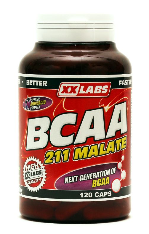 Xxlabs 211 BCAA Malate 120 kapslí Xxlabs
