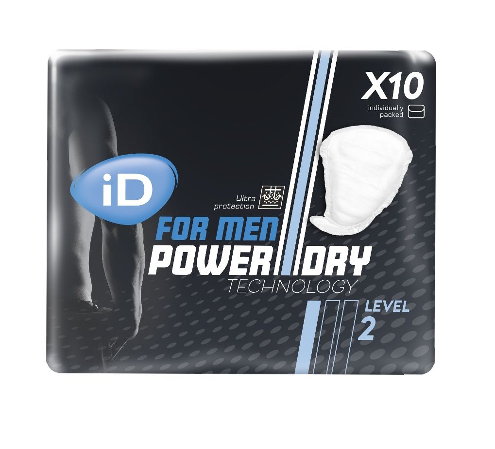 iD for Men Level 2 absorpční vložky pro muže 10 ks iD