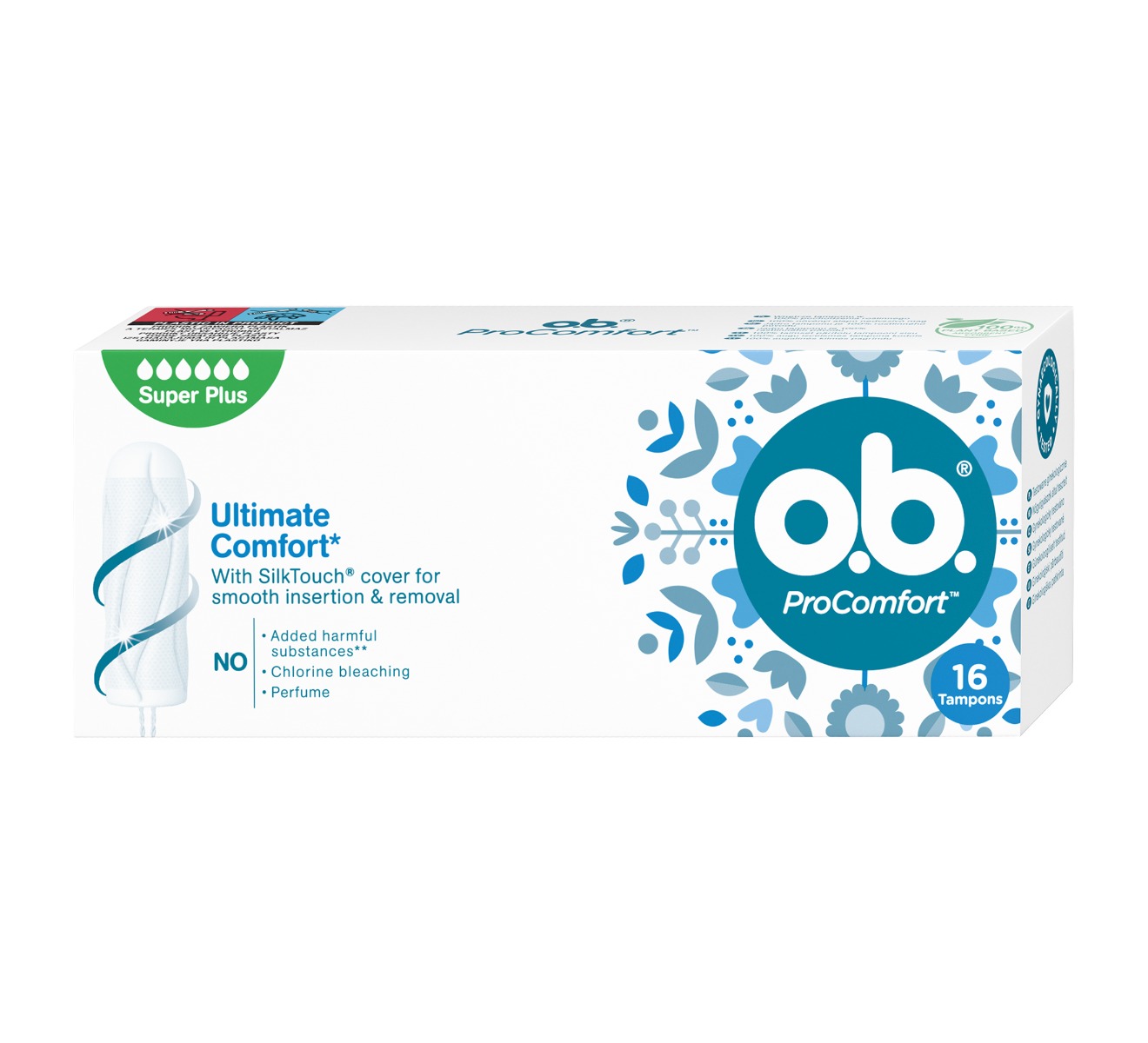 o.b. ProComfort Super Plus tampony 16 ks o.b.