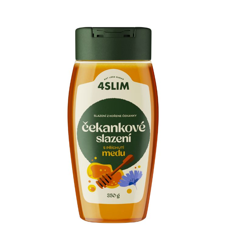 4Slim Čekankové slazení s příchutí medu 350 g 4Slim