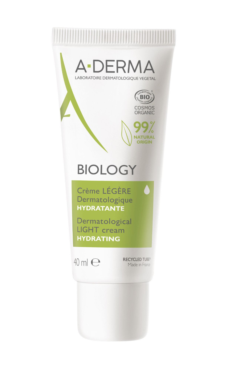 A-Derma BIOLOGY Dermatologický lehký krém hydratační 40 ml A-Derma