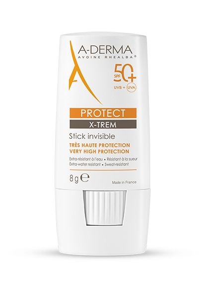 A-Derma Protect X-TREM Transparentní tyčinka SPF50+ 8 g A-Derma