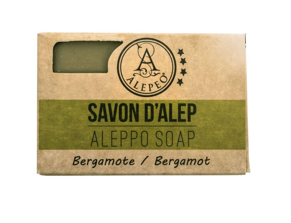 ALEPEO Tradiční ručně vyráběné mýdlo Bergamot 8% 100 g ALEPEO