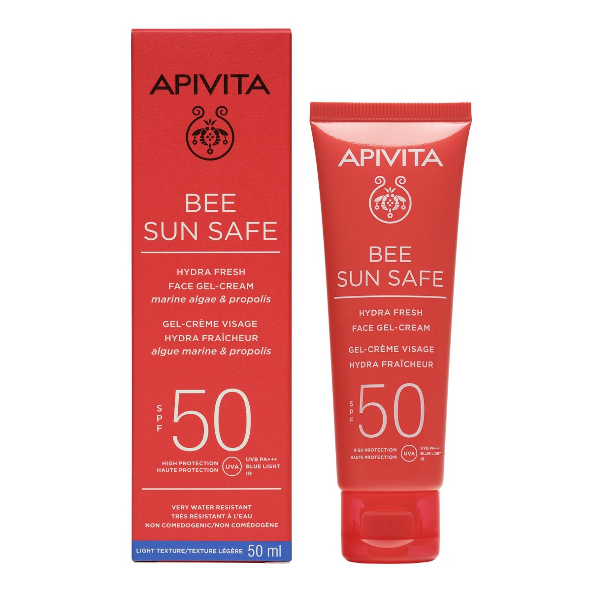 APIVITA Hydra Fresh SPF50 pleťový gelový krém 50 ml APIVITA