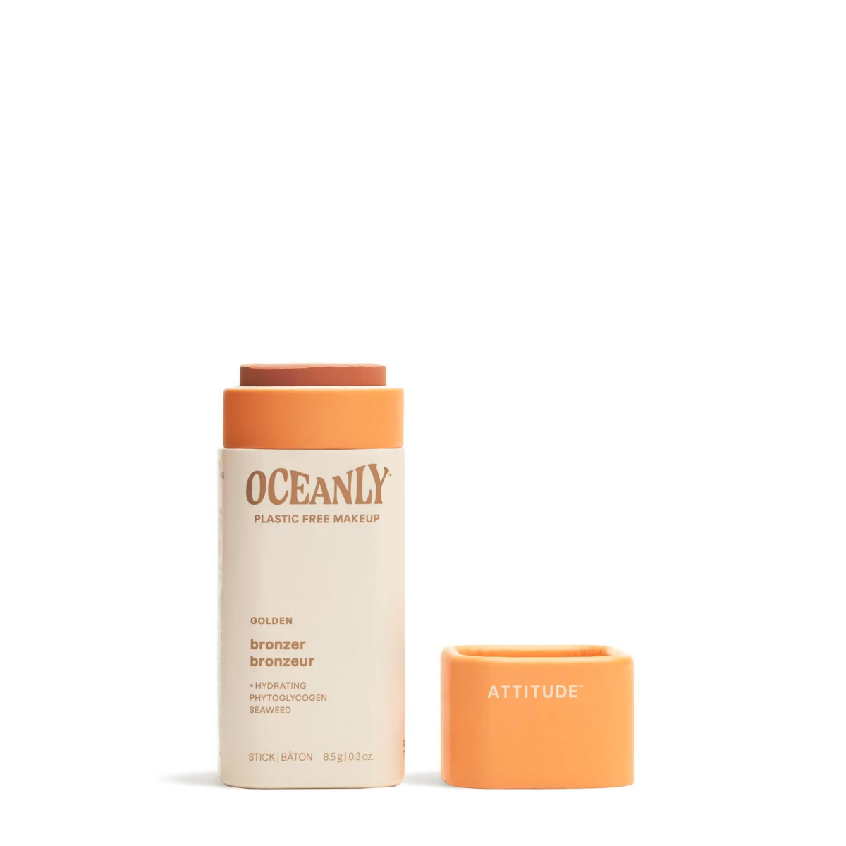 ATTITUDE Oceanly Tuhý bronzer Golden 8