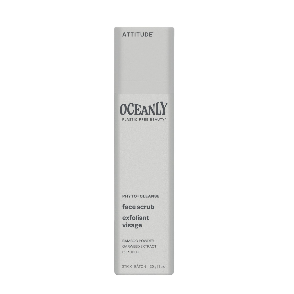 ATTITUDE Oceanly Tuhý exfoliační scrub na obličej 30 g ATTITUDE