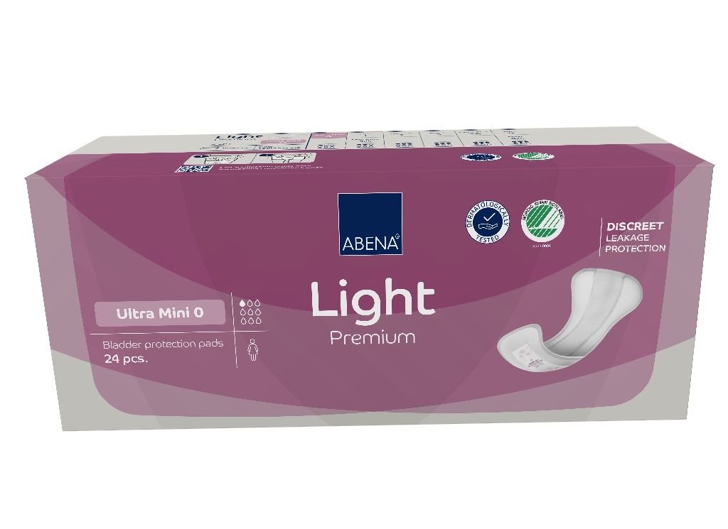 Abena Light Ultra Mini 0 inkontinenční vložky 24 ks Abena