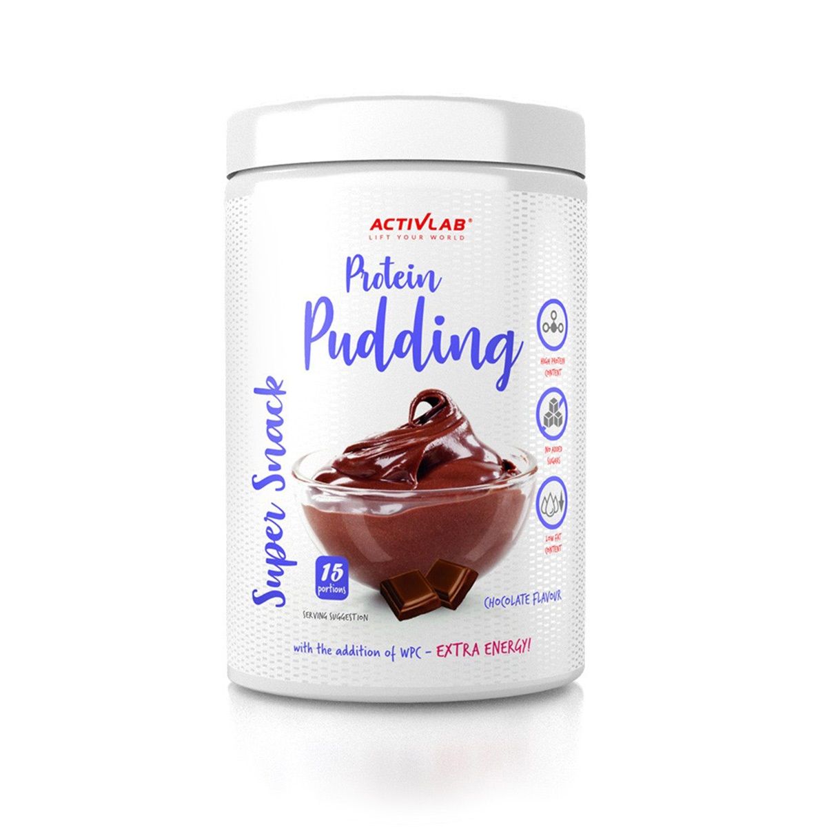 Activlab Super Snack Protein pudink čokoláda 450 g Activlab