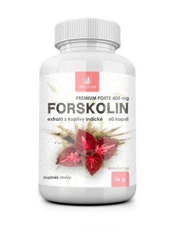 Allnature Forskolin Premium Forte 400 mg 60 kapslí Allnature