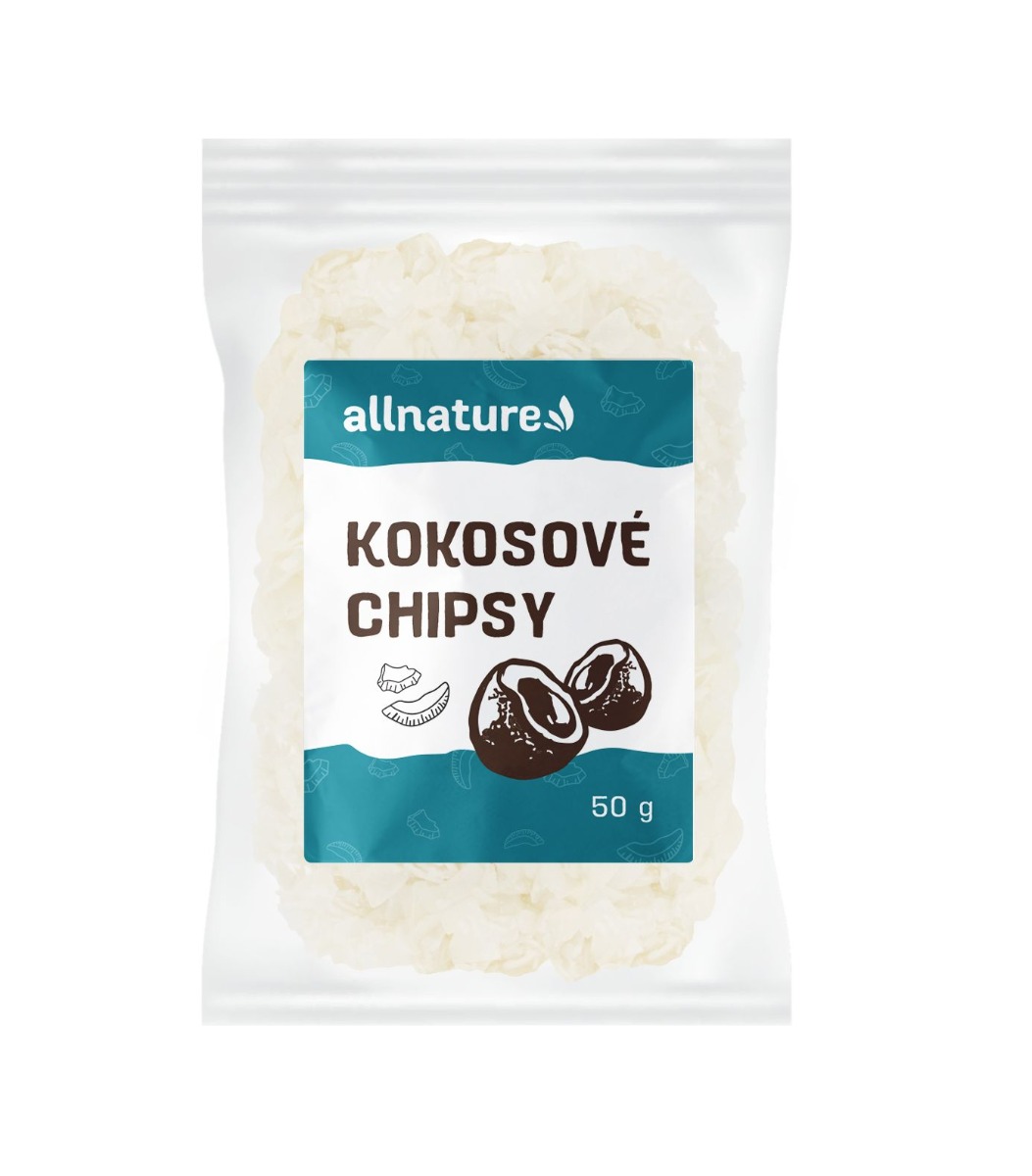 Allnature Kokosové chipsy 50 g Allnature