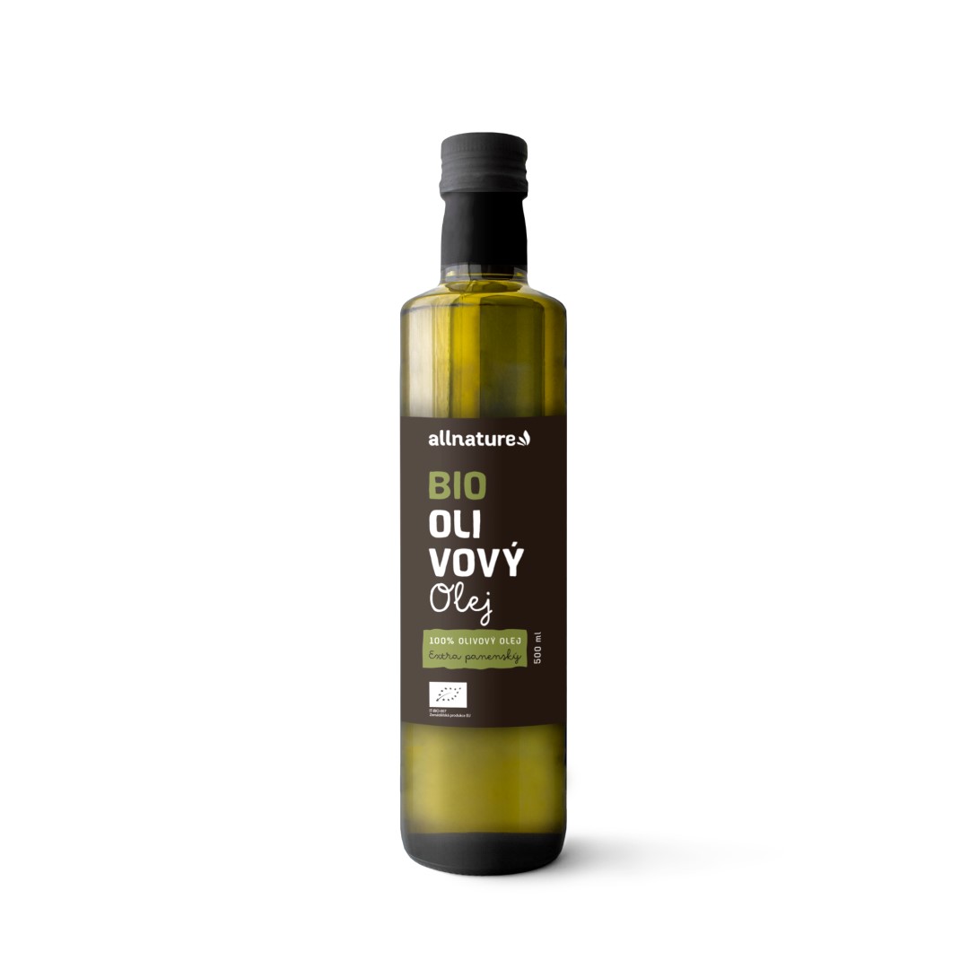 Allnature Olivový olej extra panenský BIO 500 ml Allnature