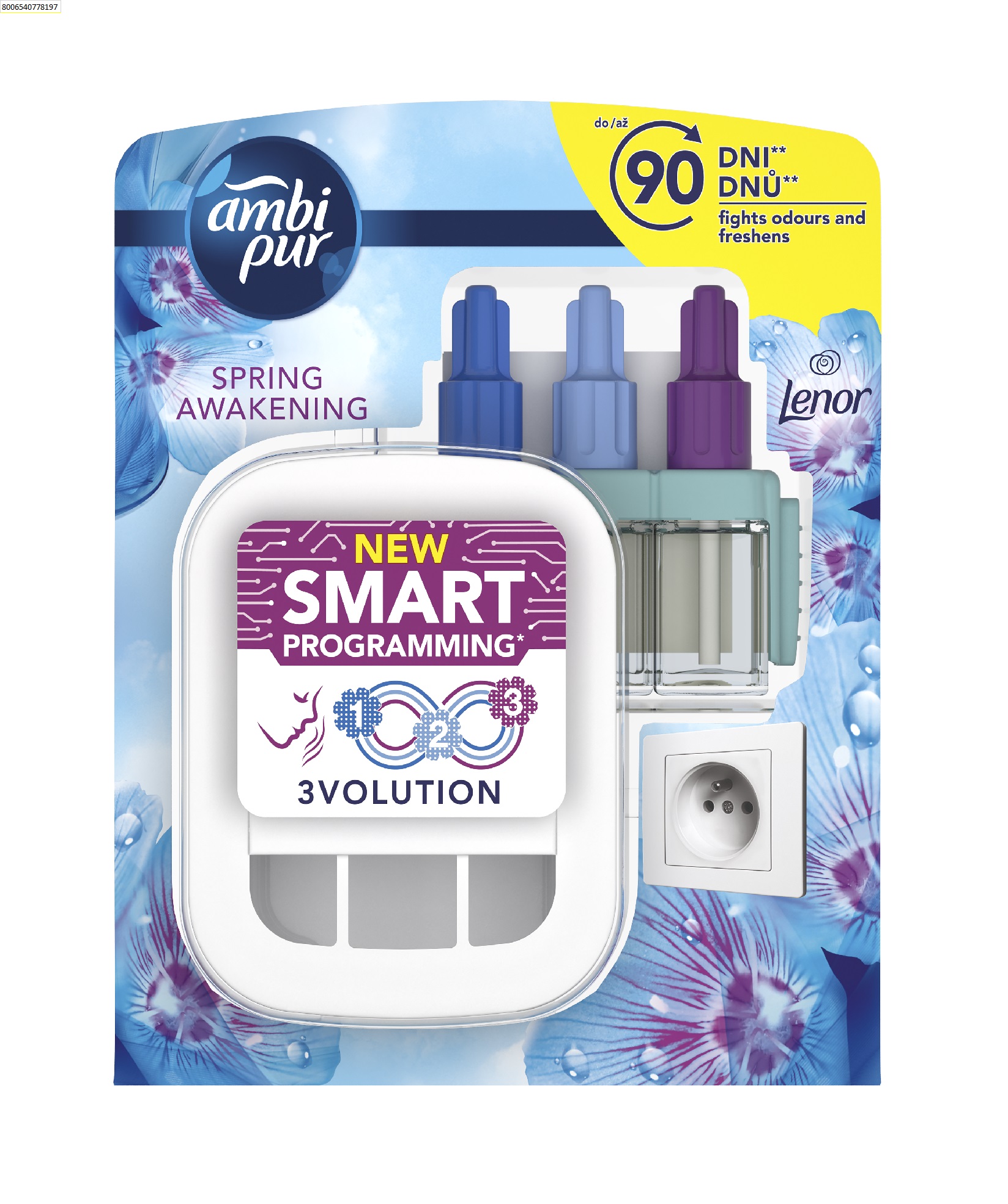 Ambi Pur 3volution Spring Awakening starter set strojek a náplň 20 ml Ambi Pur