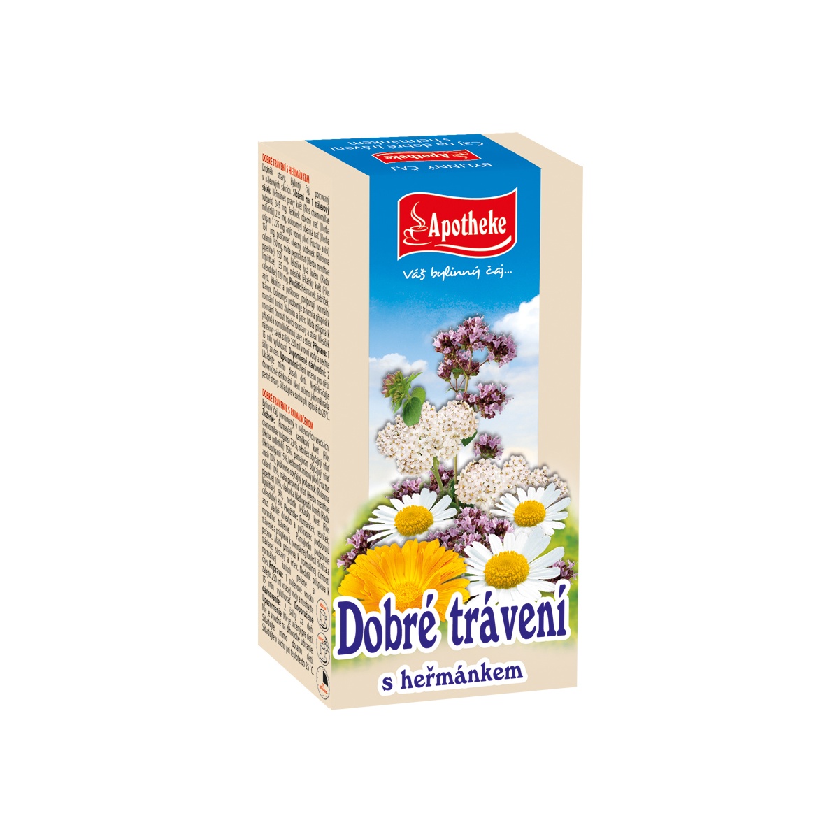 Apotheke Na dobré trávení nálevové sáčky 20x1