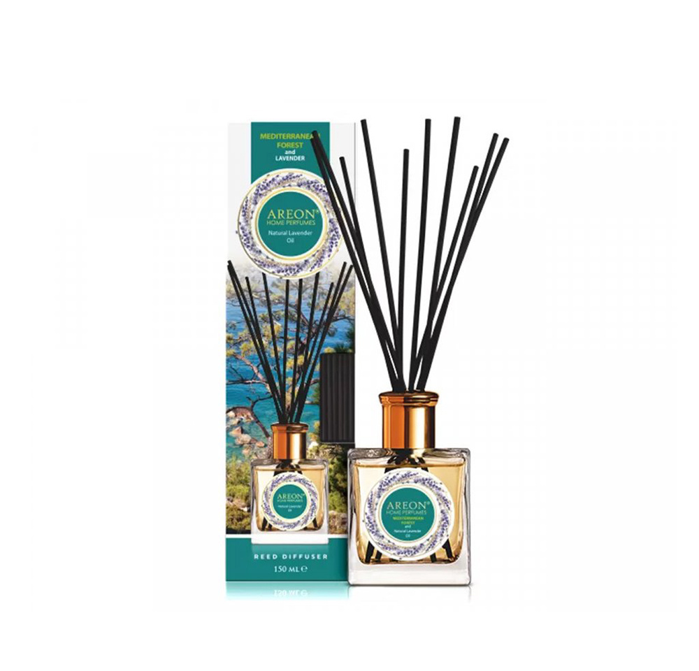 Areon Vonné tyčinky Mediterranean Forest & Lavender Oil 150 ml Areon