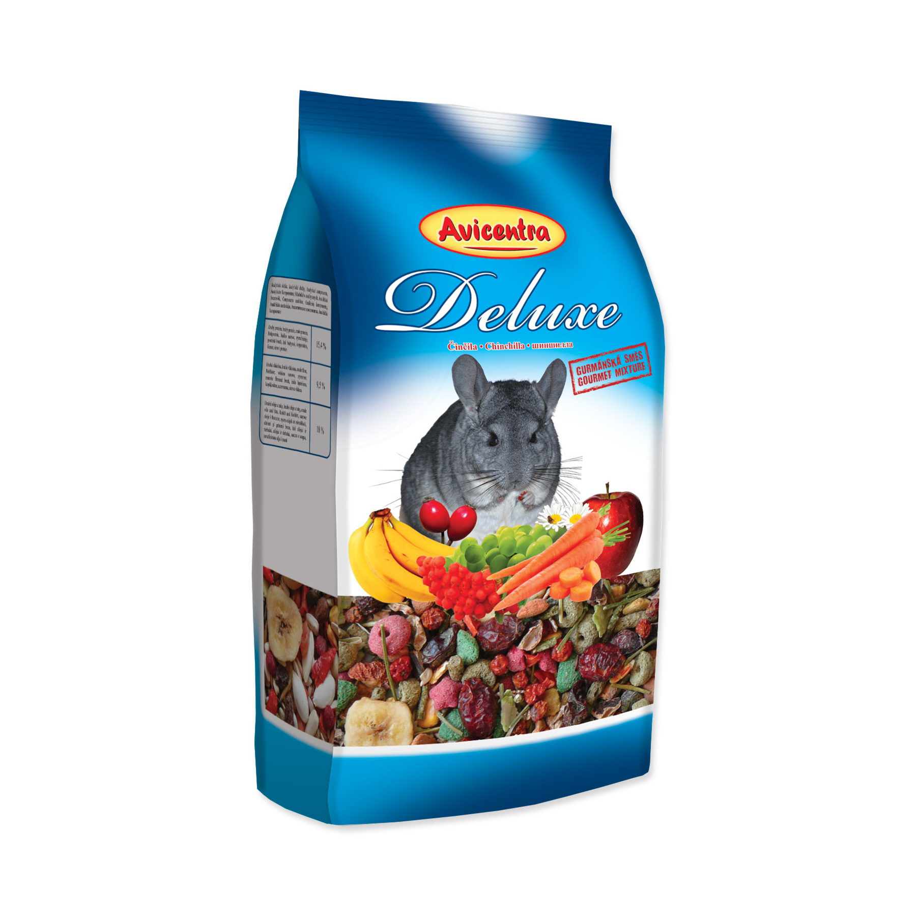 Avicentra Krmivo Deluxe činčila 1 kg Avicentra