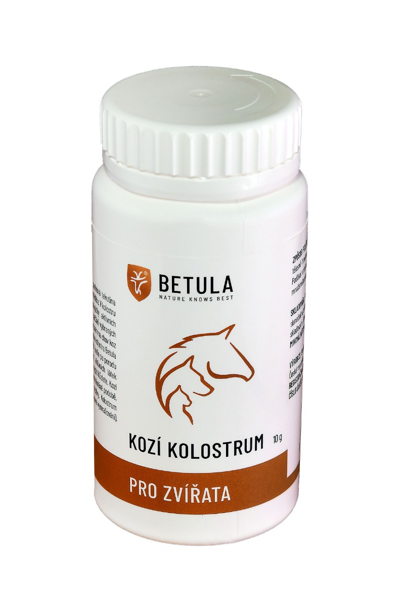 BETULA Kozí kolostrum pro zvířata 10 g BETULA