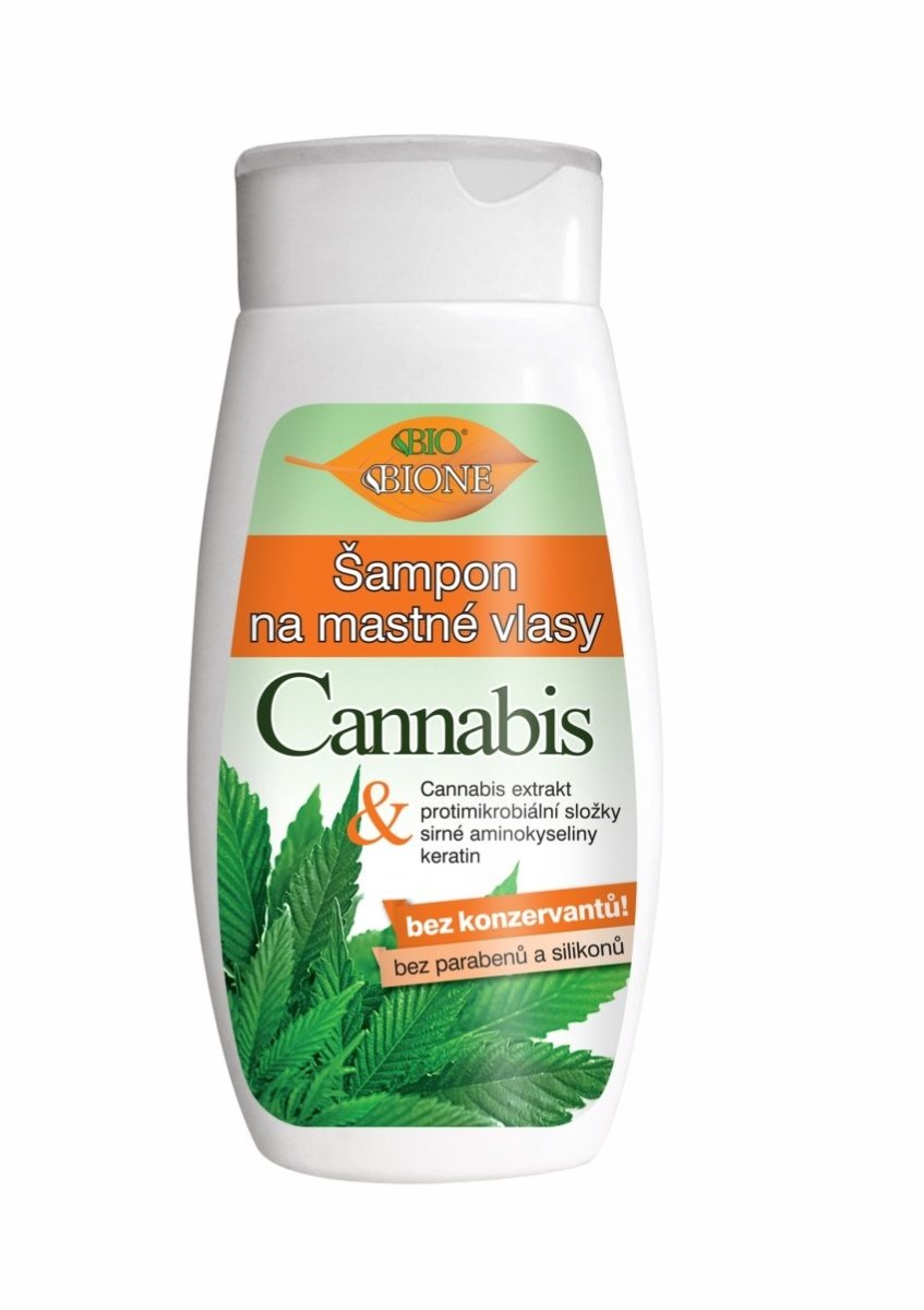 BIO BIONE Cannabis Šampon na mastné vlasy 260 ml BIO BIONE