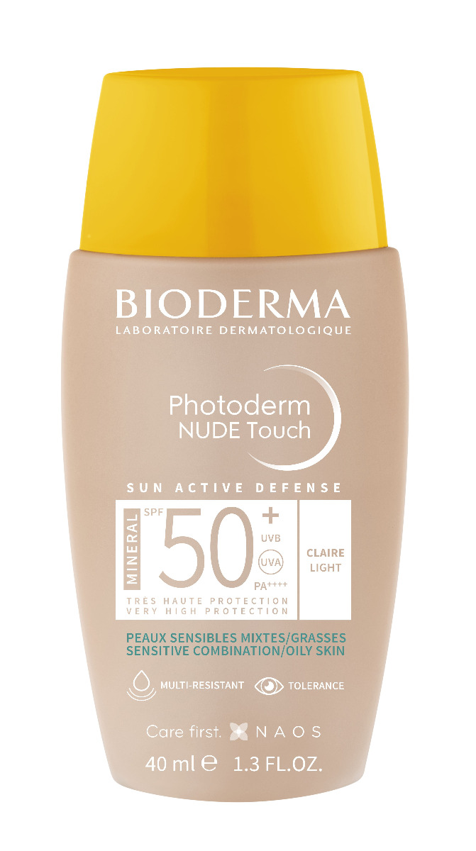 BIODERMA Photoderm NUDE Touch MINERAL světlý SPF50+ 40 ml BIODERMA