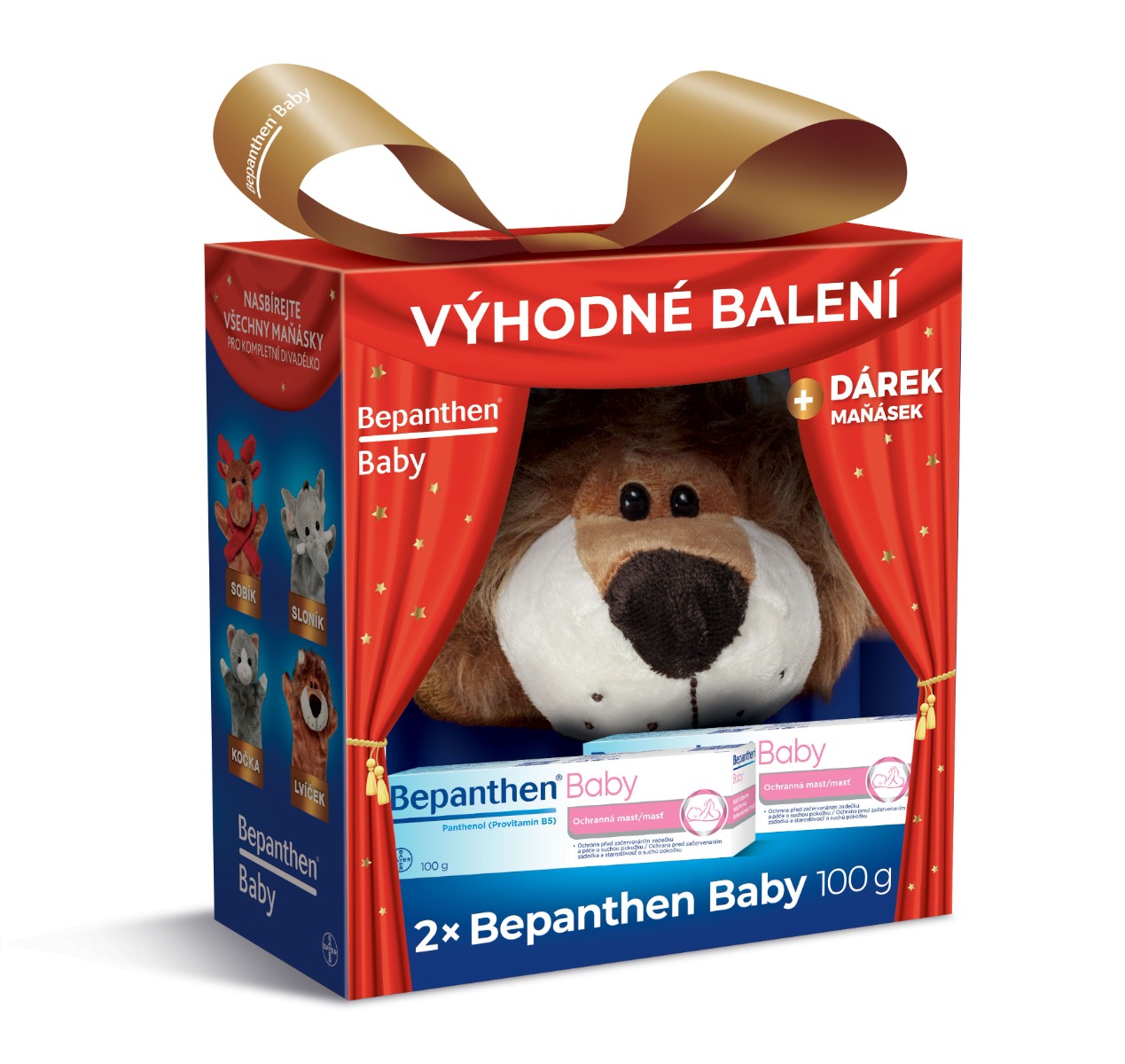 Bepanthen Baby 2x100 g + dárek Bepanthen