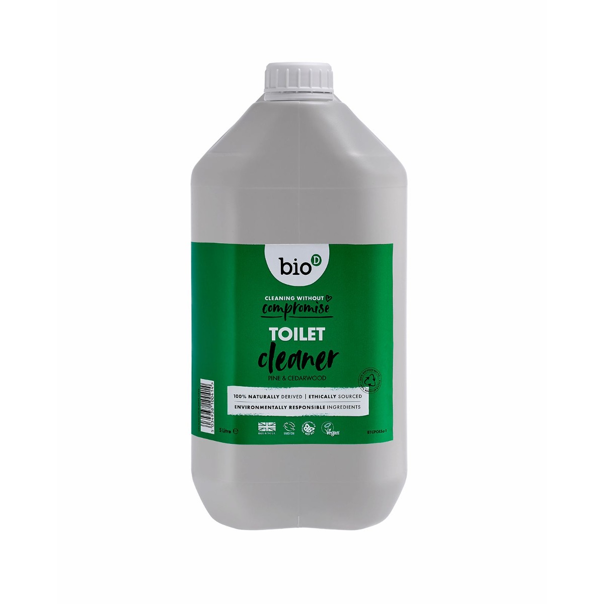 Bio d WC čistič s vůní cedru a borovice 5 l Bio d