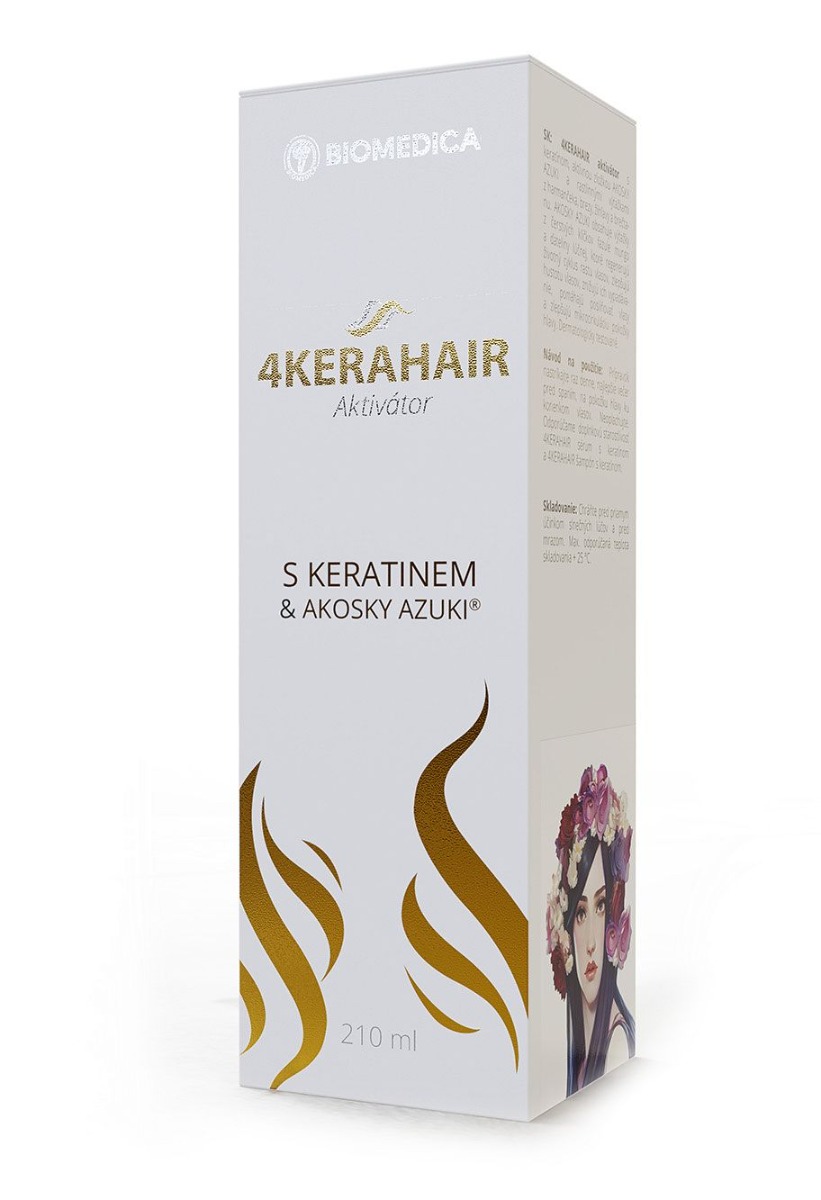 Biomedica 4KERAHAIR Aktivátor s keratinem 210 ml Biomedica