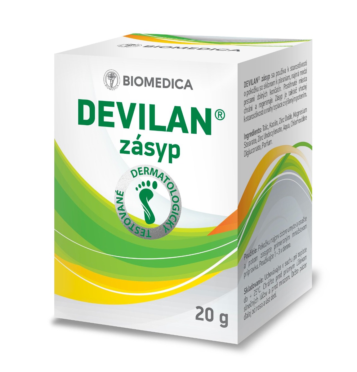 Biomedica Devilan zásyp 20 g Biomedica