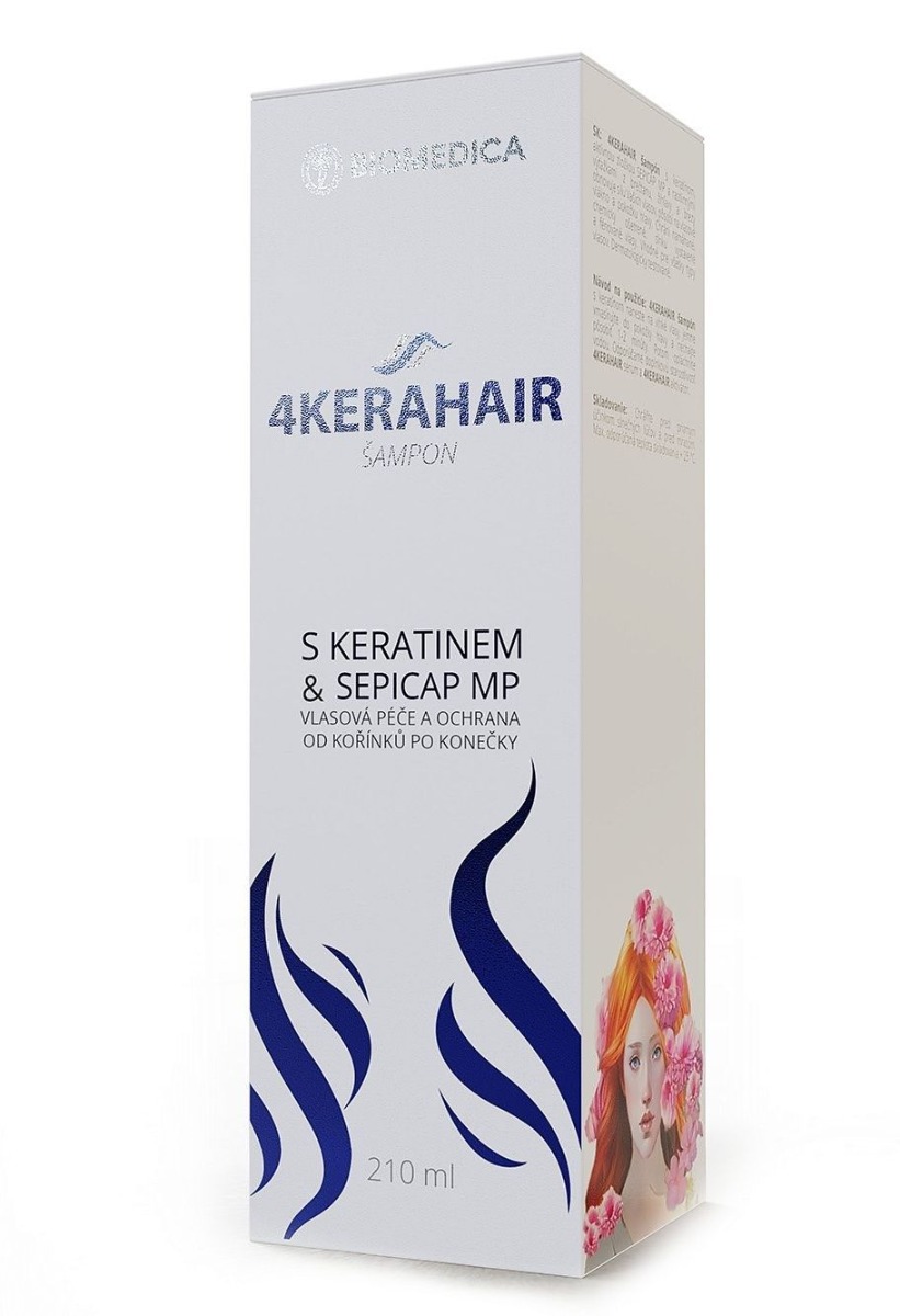 Biomedica Šampon s keratinem 210 ml Biomedica