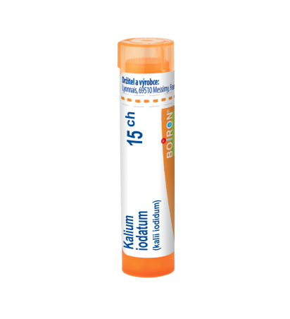 Boiron KALIUM IODATUM CH15 granule 4 g Boiron