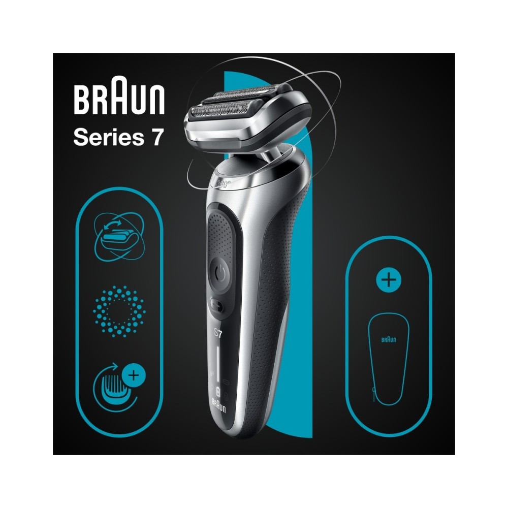 Braun Series 7 71-S1000s pánský holicí strojek silver Braun