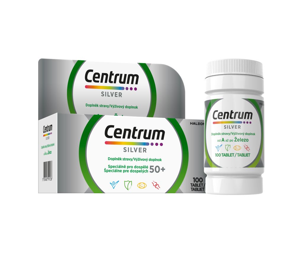 Centrum multivitamín Silver 100 tablet Centrum