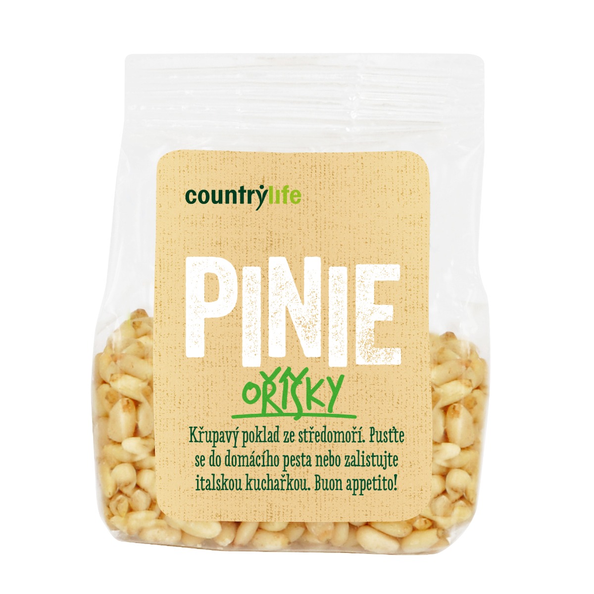Country Life Piniové oříšky 50 g Country Life