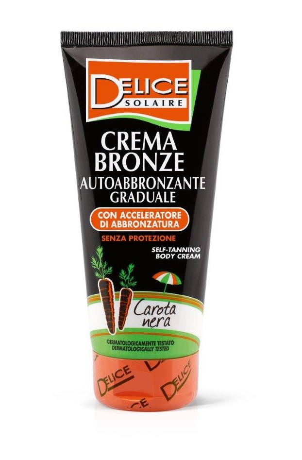 Delice Solaire Samoopalovací krém s černou mrkví 200 ml Delice Solaire