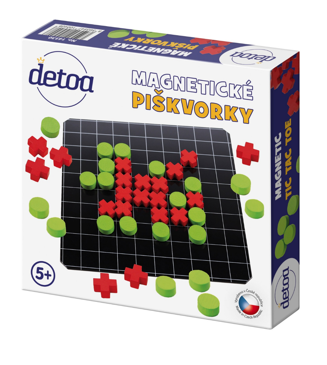 Detoa Magnetické piškvorky 1 ks Detoa