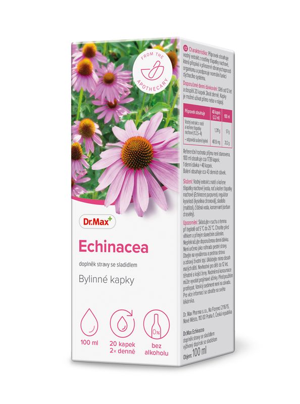 Dr. Max Echinacea bylinné kapky 100 ml Dr. Max