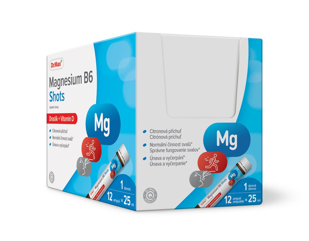 Dr. Max Magnesium B6 Shots 12x25 ml Dr. Max