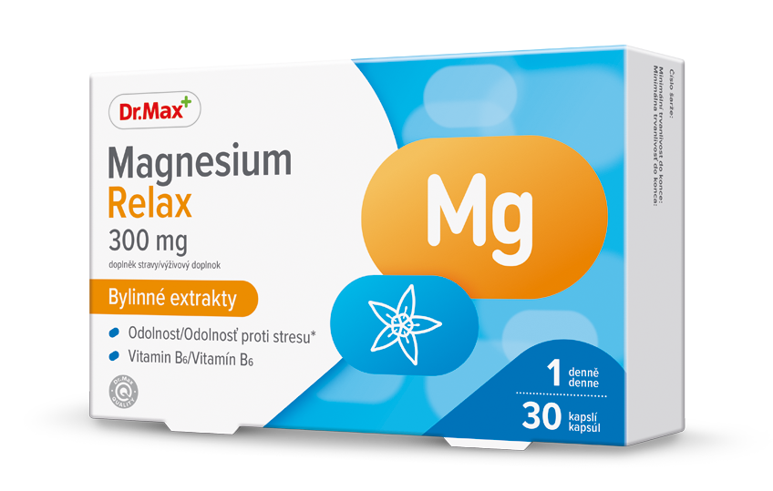 Dr. Max Magnesium Relax 30 kapslí Dr. Max