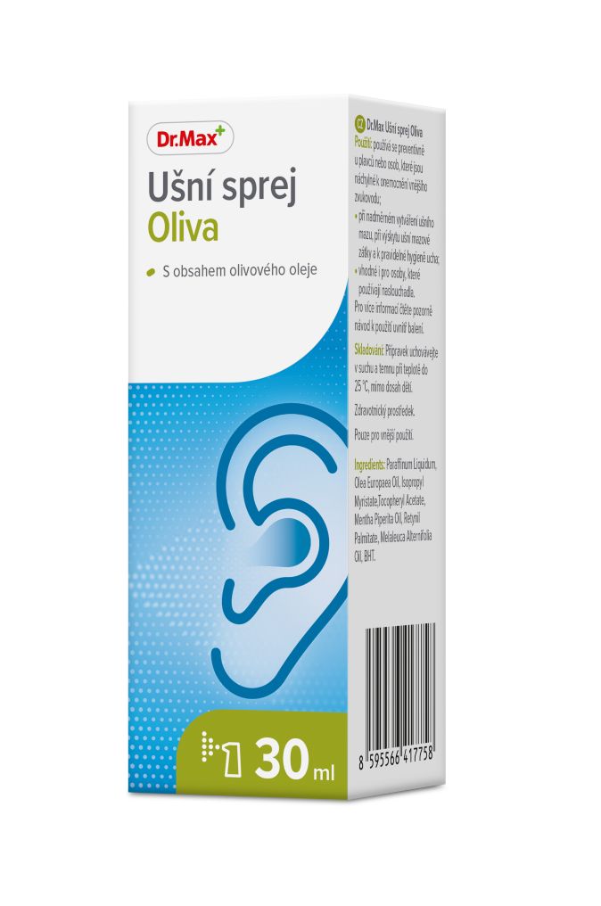 Dr. Max Ušní spray Oliva 30 ml Dr. Max