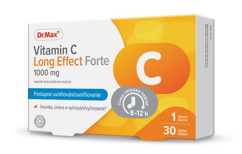 Dr. Max Vitamin C Long Effect Forte 1000 mg 30 tablet Dr. Max