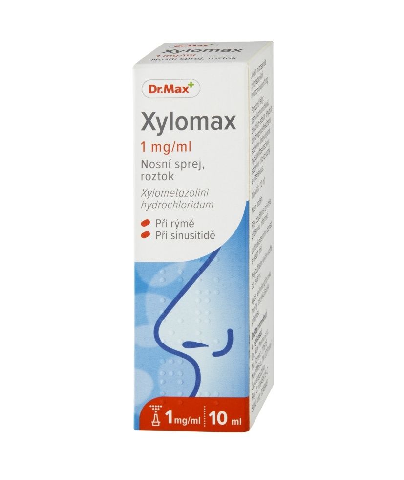 Dr. Max Xylomax 1 mg/ml nosní sprej 10 ml Dr. Max