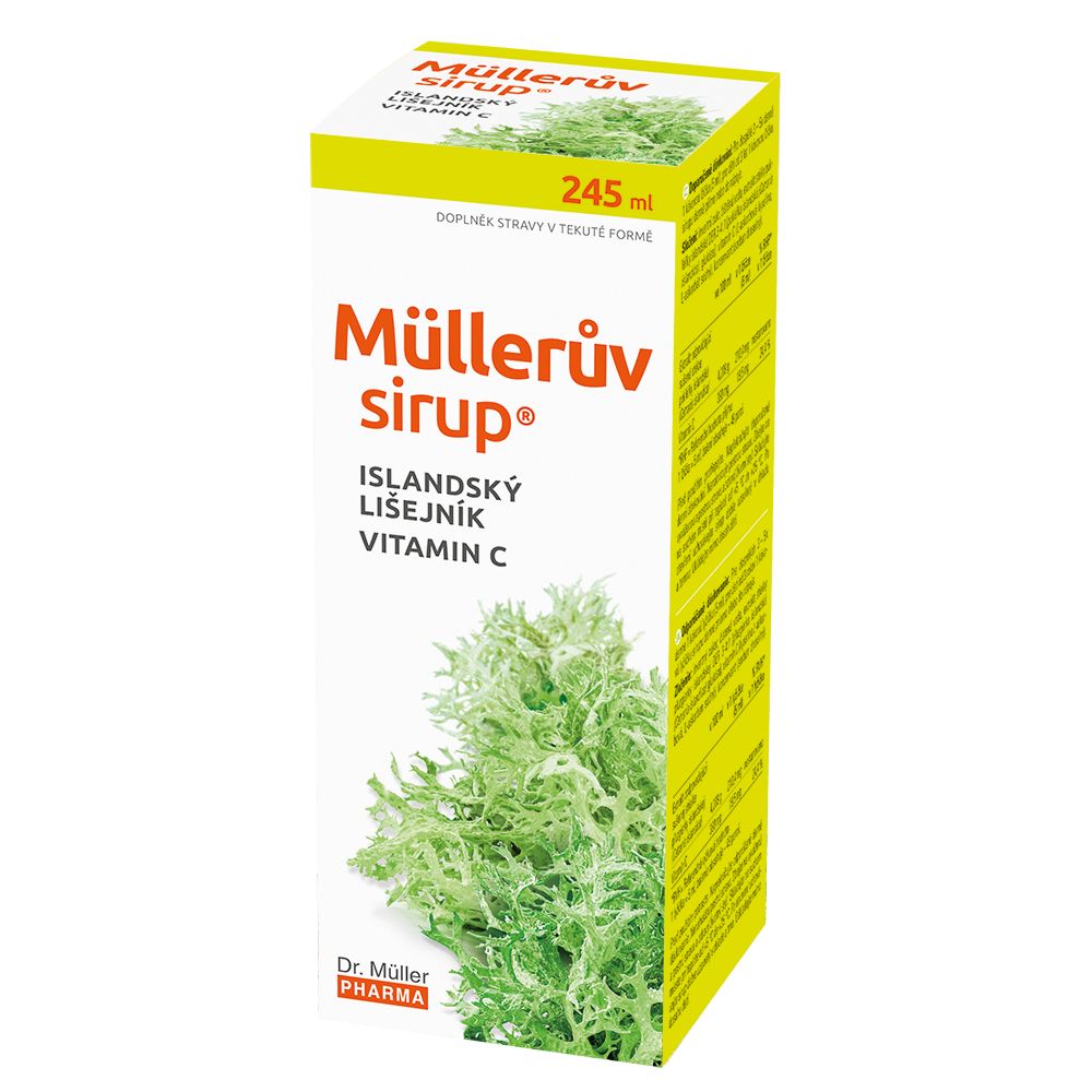 Dr. Müller Müllerův sirup s islandským lišejníkem a vitaminem C 245 ml Dr. Müller