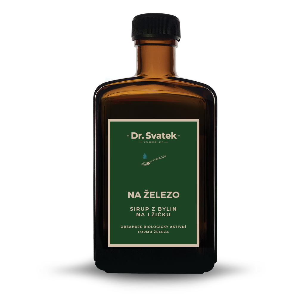 Dr. Svatek Sirup z bylin NA ŽELEZO 250 ml Dr. Svatek