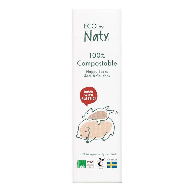 ECO by Naty Sáčky na plenky bez vůně 50 ks ECO by Naty