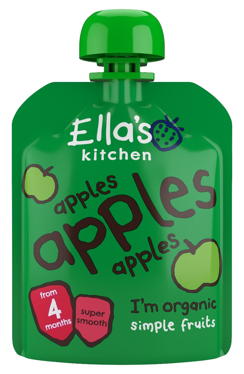 Ellas Kitchen BIO Jablečná svačinka kapsička 70 g Ellas Kitchen