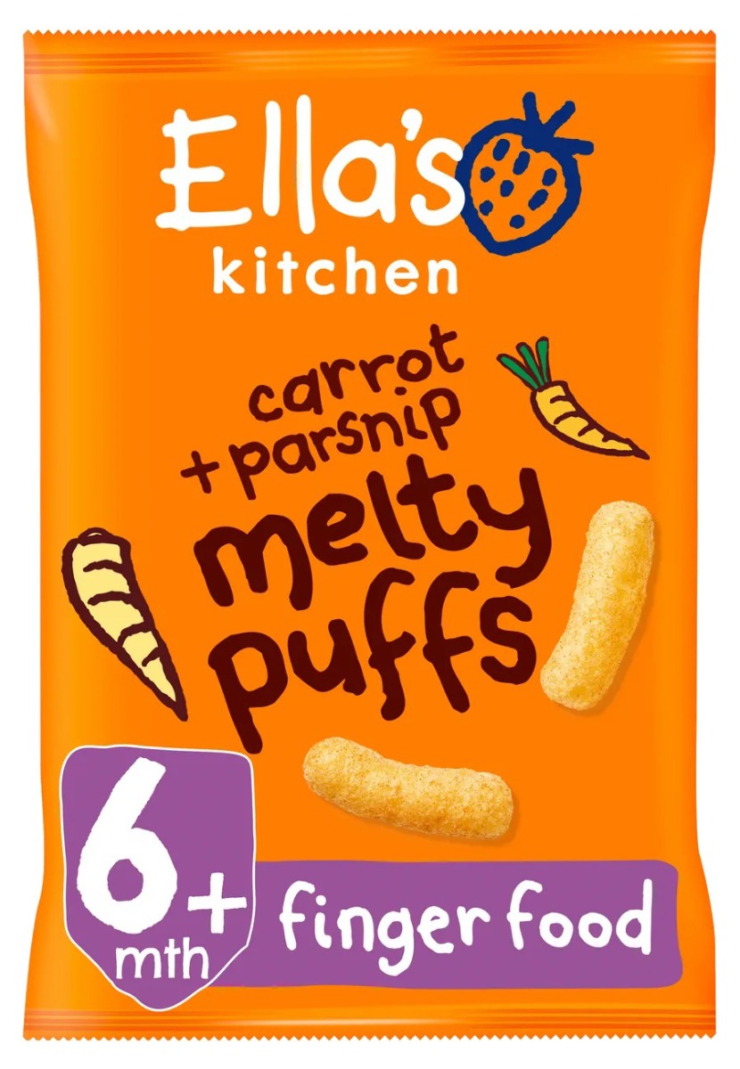 Ellas Kitchen BIO Křupky Mrkev a pastinák 20 g Ellas Kitchen