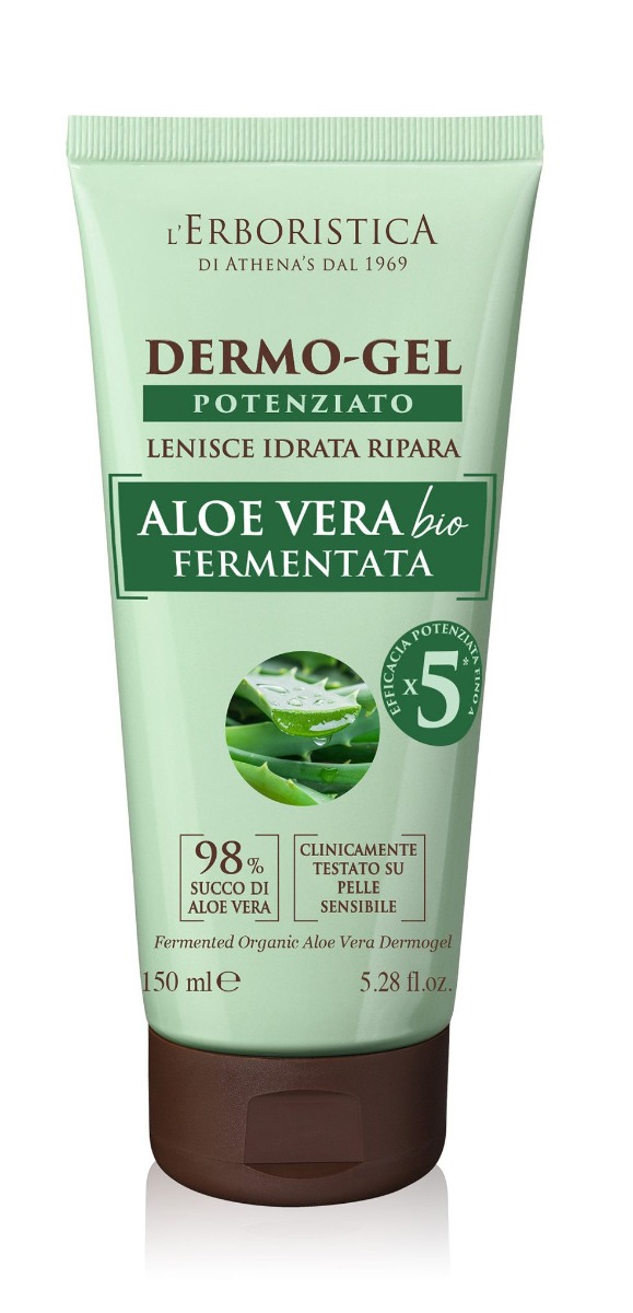 Erboristica Dermogel Aloe vera fermentovaná 150 ml Erboristica
